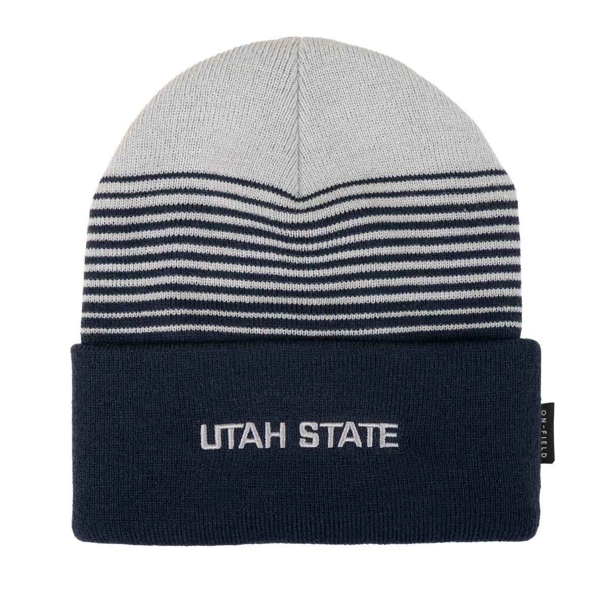 Nike Utah state stripe beanie